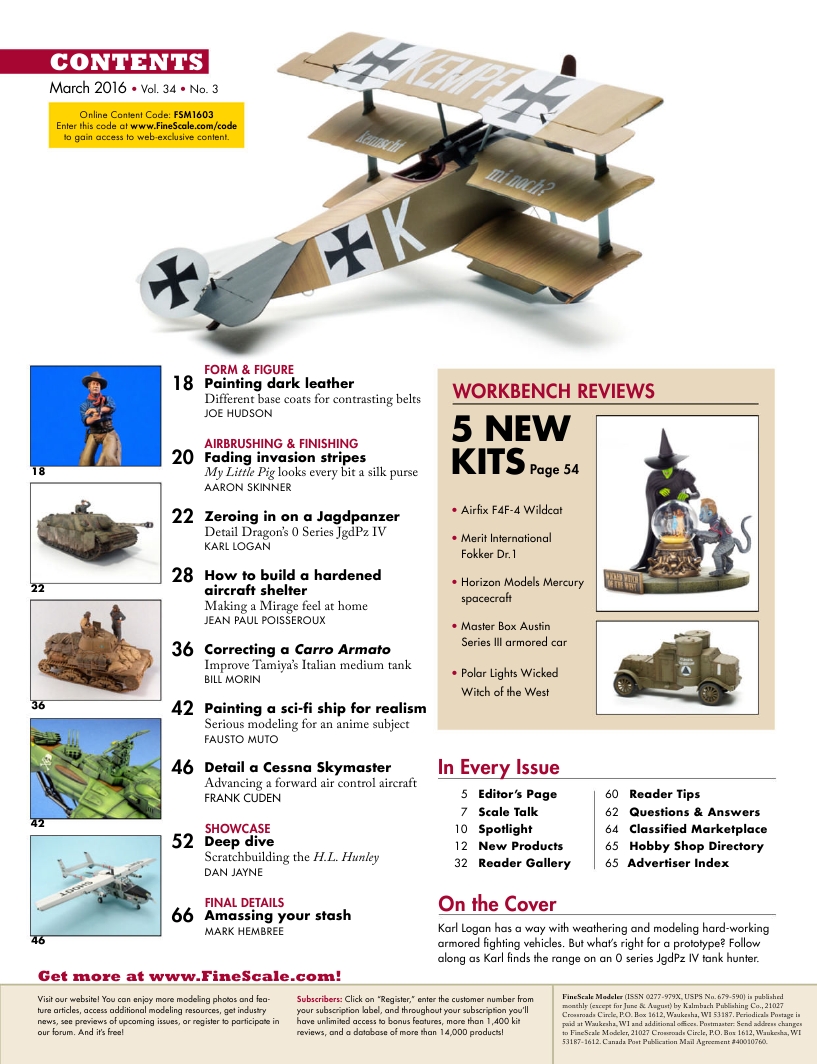 FineScale Modeler 2016-03 (Vol34-03)